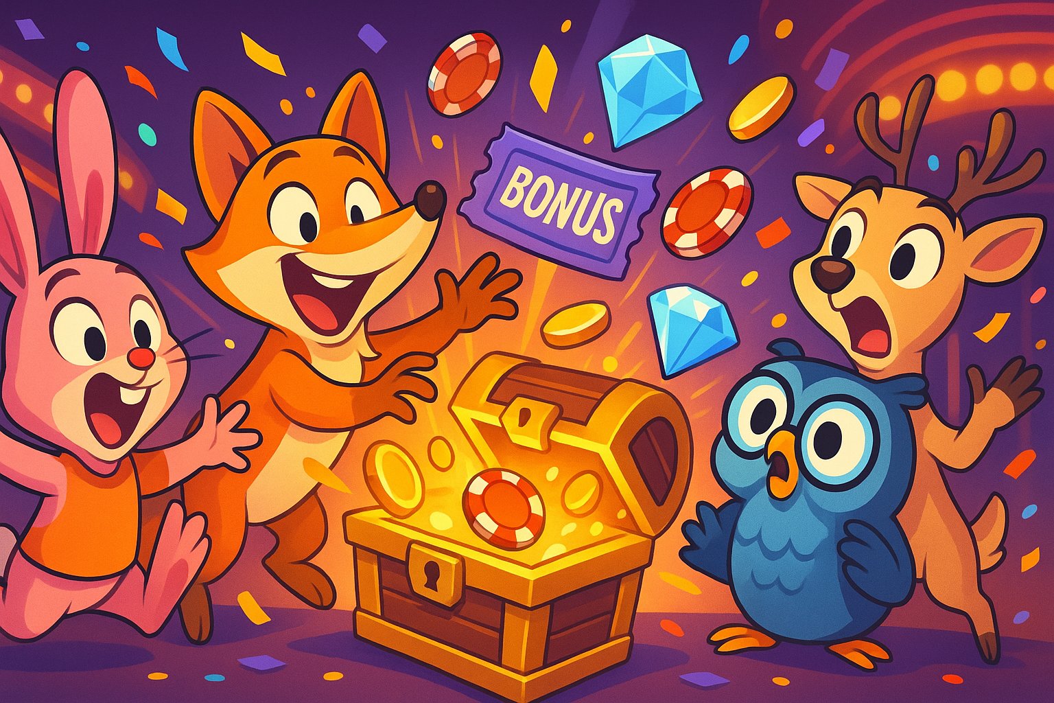 Màn hình game nổ hũ jackpot tại 8 fc với hiệu ứng tiền vàng rơi và hũ vàng